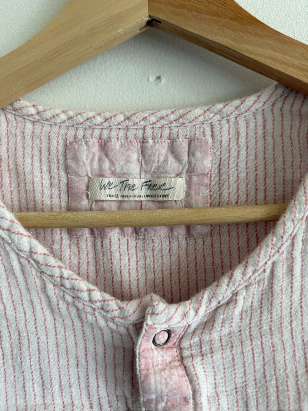 We The Free Soft Pink Striped Sleeveless Pajama Dress - Picture 3 of 6